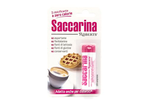 SACCARINA ROBERTS DOLCIFICANTE ZERO CALORIE 100CPR