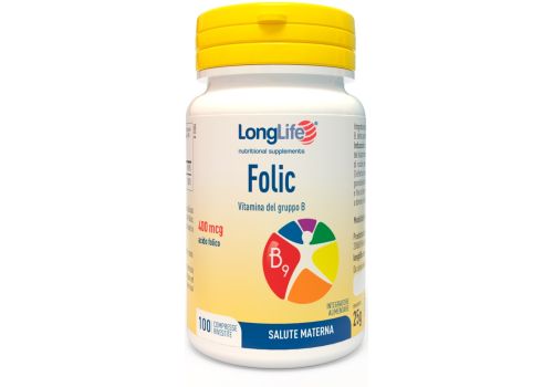 LONGLIFE FOLIC 400MCG 100CPR