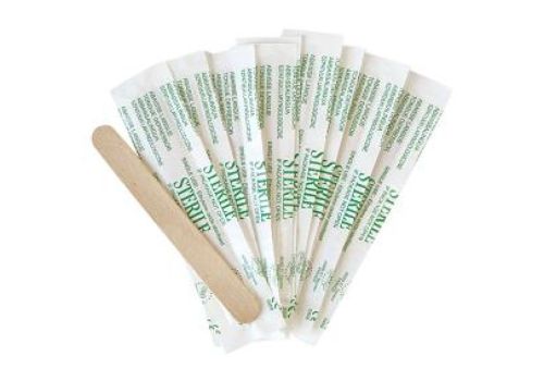 Abbassalingua in legno sterile monouso