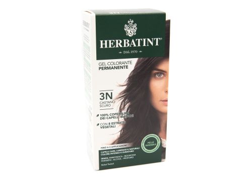 HERBATINT GEL COLORANTE PERMANENTE COLORE 3N CASTANO SCURO
