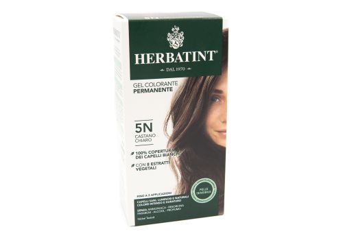 HERBATINT GEL COLORANTE PERMANENTE COLORE 5N CASTANO CHIARO