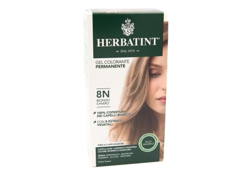 HERBATINT GEL COLORANTE PERMANENTE COLORE 8N BIONDO CHIARO