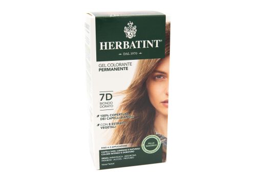 HERBATINT GEL COLORANTE PERMANENTE COLORE 7D BIONDO DORATO
