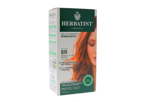 HERBATINT GEL COLORANTE PERMANENTE COLORE 8R BIONDO CHIARO RAMATO
