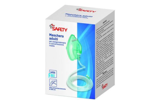 MASCHERA OSSIGENOTERAPIA C/TUB