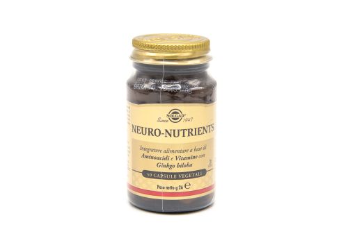 SOLGAR NEURO-NUTRIENTS 30CPS VEGETALI