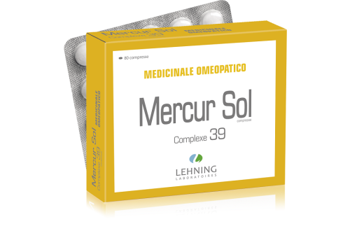 Lehning 39 mercur sol omeopatico 80 compresse