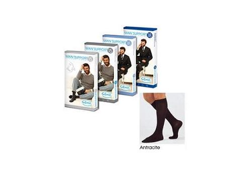 Gloria Med Man Support 18 gambaletto uomo 18-20 mmhg colore antracite taglia 3