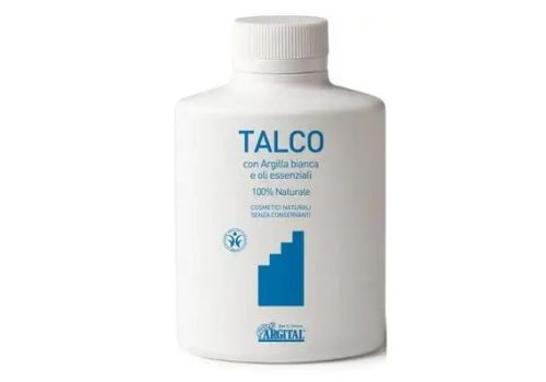 Talco con argilla bianca e oli essenziali 100 grammi