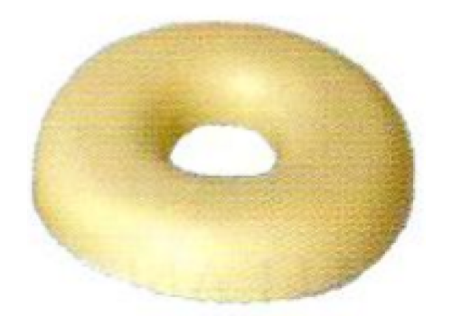 Cuscino antidecubito in gommapiuma tondo