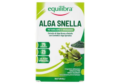 Alga Snella integratore per il metabolismo e il drenaggio dei liquidi corporei 75 compresse