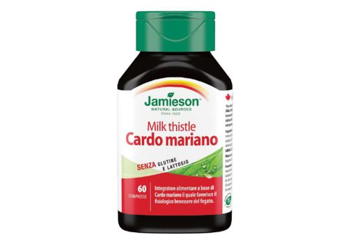 Jamieson Milk Thistle Cardo Mariano integratore per la funzionalità epatica 60 compresse