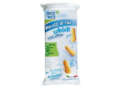Probios Rice & Rice biscotti di riso solubili senza glutine 120 grammi
