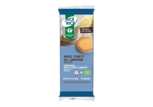Probios Rice & Rice riso torty gusto limone senza glutine 4 x 45 grammi