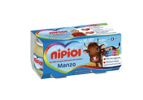 Nipiol manzo omogeneizzato 2 x 80 grammi
