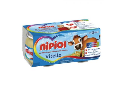 Nipiol vitello omogeneizzato 2 x 80 grammi