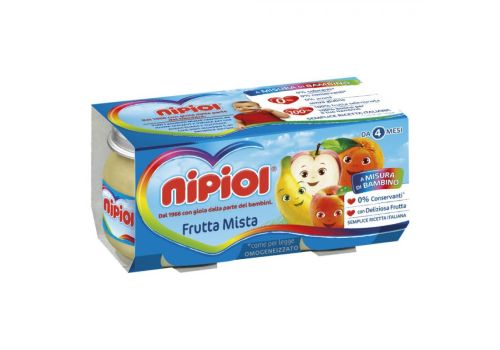 Nipiol frutta mista omogeneizzato 2 x 80 grammi