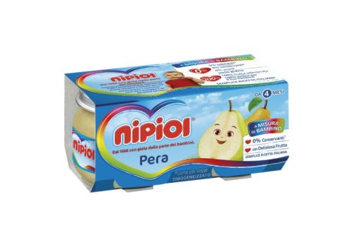Nipiol pera omogeneizzato 2 x 80 grammi