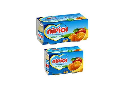 Nipiol frutta mista omogenizzato 2 x 120 grammi
