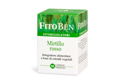 Mirtillo Rosso integratore ad azione drenante 50 capsule