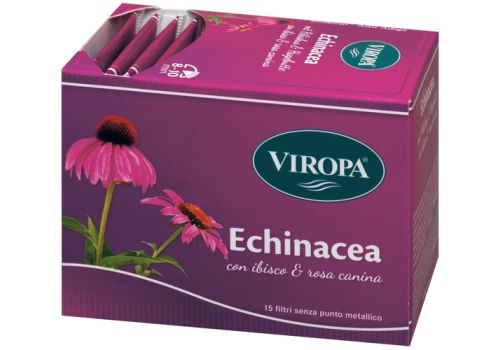 Viropa Echinacea con ibisco & rosa canina infuso 15 bustine filtro