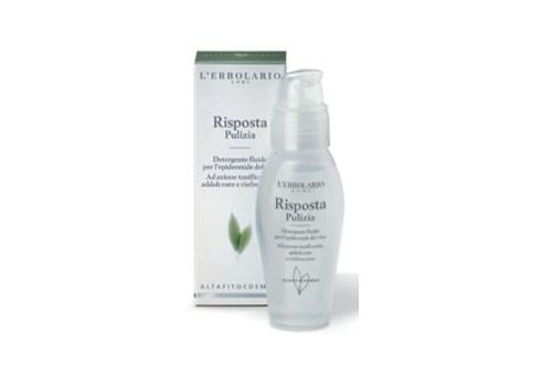 L'Erbolario Risposta Pulizia detergente fluido per l'epidermide del viso 200ml