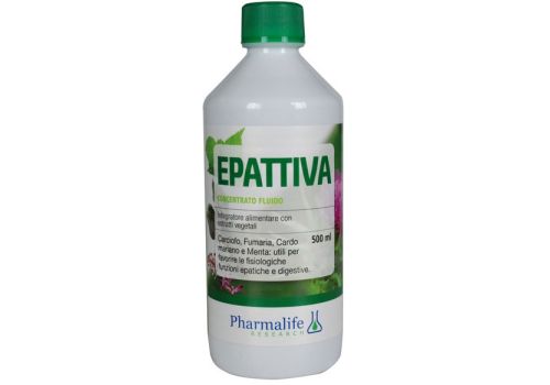 Epattiva integratore per le funzioni epatiche e digestive concentrato fluido 500ml