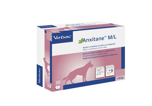 Anxitane M/L mangime complementare per mantenere la calma a cani e gatti 30 compresse appetibili