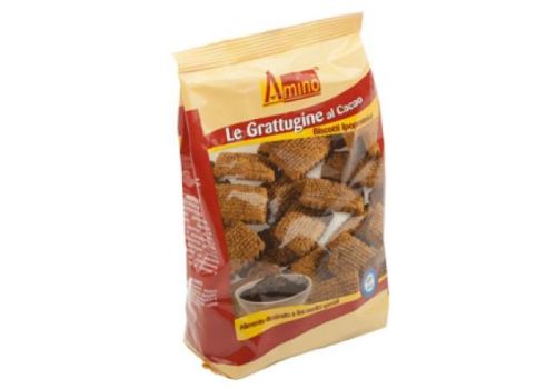 Aminò Le Grattuggine biscotti aproteici al cacao 200 grammi