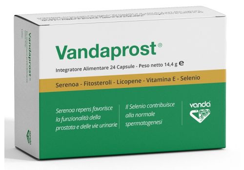 Vandaprost integratore per il benessere della prostata 24 capsule