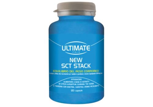 Ultimate New Sct Stack integratore per l'equilibrio del peso corporeo 120 capsule