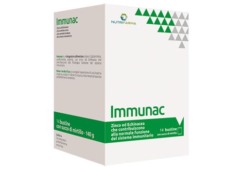 Immunac integratore per il sistema immunitario 14 bustine