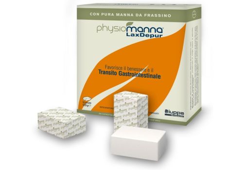 Physiomanna Laxdepur integratore per il benessere e il transito intestinale 12 panetti