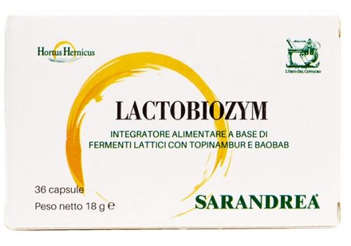 Lactobiozym integratore per l’equilibrio della flora batterica intestinale 36 capsule