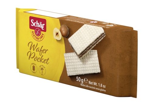SCHAR WAFER POCKET NOCCIOLA50G