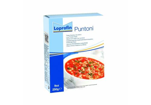 Loprofin puntinoni pasta aproteica 250 grammi