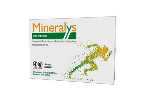 Mineralys integratore di vitamine e minerali 30 compresse rivestite