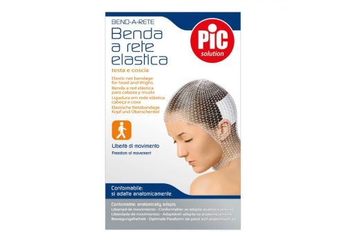 Pic benda a rete elastica per testa e coscia