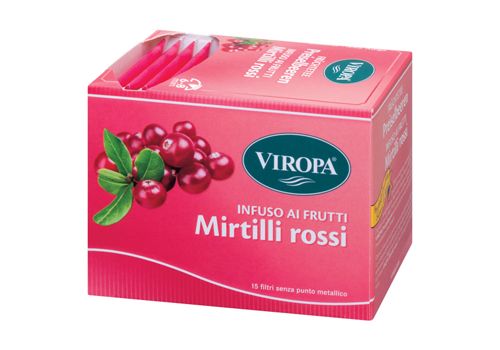 Viropa infuso ai frutti mirtilli rossi 15 bustine