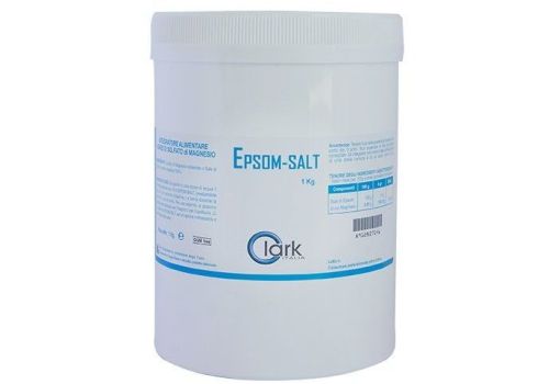 Epsom Salt integratore di solfato di magnesio per il transito intestinale 1000 grammi