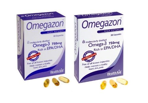 Omegazon integratore per la salute di cuore occhi e sistema nervoso 30 capsule