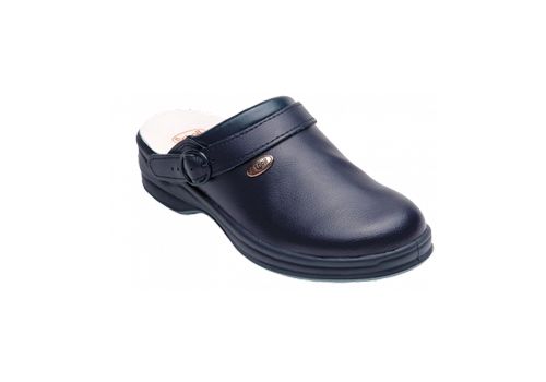 Scholl New Bonus ciabatte sanitarie professionali non perforate colore blue navy misura 42
