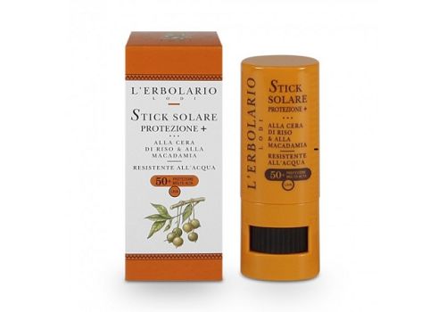 L'Erbolario spf 50+ stick solare per viso e zone sensibili 8ml