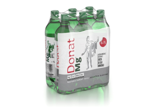 Acqua Donat magnesio 1 litro 6 pezzi