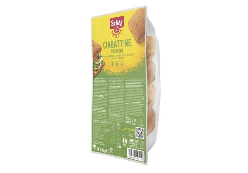 Schar senza glutine ciabattine rustiche 200 grammi