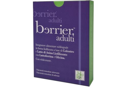 Berrier Adulti integratore per le difese immunitarie 5 flaconcini sottovuoto + 5 flaconcini solvente