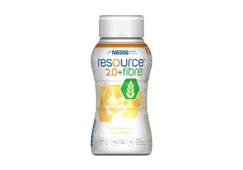 Resource 2.0+fibre Vaniglia bevanda ipercalorica 200ml