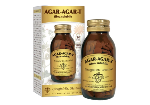 Agar-Agar integratore per la regolarità del transito intestinale 180 pastiglie