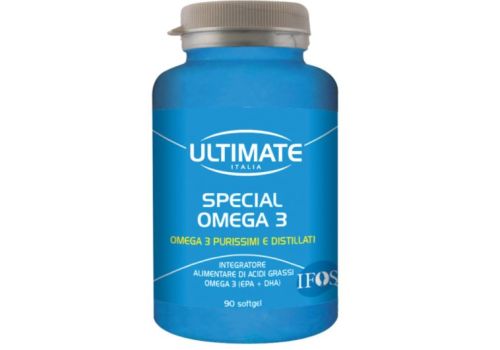 Ultimate Omega 3 integratore per il controllo di colesterolo e trigliceridi 90 capsule softgel