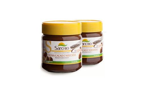 Sarchio rema spalmabile cacao e nocciole senza lattosio 200 grammi